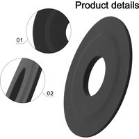 Toilet Flush Valve Rubber Seal For For Siamp For Skipper 45 And For Storm 33A Water Valve Sealing Drainage Valve Sealing-Ring