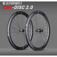 ELITEWHEELS Carbon-Laufräder ENT 2.0 Scheibenbremse 700c Carbon-Felge Center Lock Rennrad-Laufradsatz UCI-Qualität Rennrad-Laufradsatz