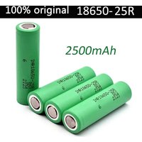 100% Original INR18650 25R 1865 2500Mah 3,7 V 18650 Batterij Lithium-Oplaadbare Batterijen Hoge Stroom Ontlading 20A Power Cell image 4