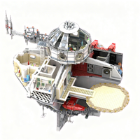 6572PCS MOC Space Battle Betrayal At Cloud City Enhancement Model Technology DIY Assembly Building Blocks Display Birthday Gift
