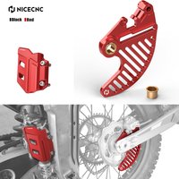 NICECNC For 2025 2024 Stark Varg EX MX Rear Brake Disc Guard Cover Rear Brake Master Cylinder Protector Kit For Stark Varg EX MX