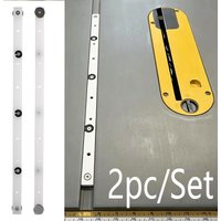 2Pcs For Carpenter Table Saw/30 model T Slot Track Miter Bar Slider Gauge Rod Plastic Woodworking DIY Tools 30/45cm