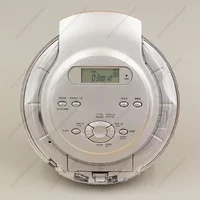 Portable CD Player Walkman Bass Boost System High Quality Music Shockproof MP3 Format Discs LCD Display 3.5mm Audio Interface
