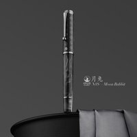 New Hongdian N8S Acrylic Softness Flex Nib Fountain Pen EF/F/ Blade F/M Nib Writing Pen &Converter, Gray, Green, Red Pen