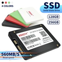 2.5-Inch SATA 3.0 SSD, 128GB/256GB, 7mm Ultra-Thin, Read Speeds Up to 560MB/s, 3D TLC NAND Flash Memory, Suitable for Laptops