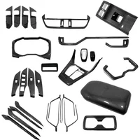 L/RHD For Toyota RAV4 RAV 4 XA50 2019- 2023 inteiror accessories ABS carbonfiber door bowl window swtich gear shift panle cover