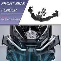 368G New Motorcycle Accessories Front Spoiler Fixed Lower Lip Fixed Wing For Zontes 368G 368 G 368g