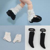 High Quality DIY Doll Clothes Socks 2 Styles Doll Clothes Accessories Gartero Socks 1/11 Doll Socks 1/12 BJD Doll/OB11 Doll