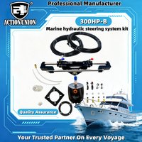 Yacht marine hydraulic steering system device 90HP-700HP outboard motor hydraulic steering system marine equipment