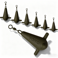 Carp Fishing Submarine Lead with Streamlined Design, Ideal for Distance Casting and Tangle-Free Setup