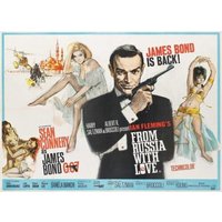 From Russia with Love movie advertising Metal Sign Wall Plaque Art