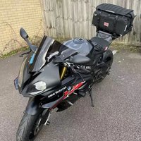 For BMW S1000R S1000R M1000RR Back Tail Bag Waterproof Dry Motor Saddle Pannier Backpack Large Capacity 48L With Air Valve
