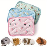 1pc Ice Silk Cool Small Pet Nest Cushion Hamster Nest Pad, Pet Nest Hamster Hedgehog Chinchilla Rabbit Small Pet Mat
