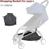 Stroller Shopping Basket 1:1 Material Large Size Storage Under-seat Storage Bag for Yoyo+ Yoyo2 Stroller Accessories Diaper Bag