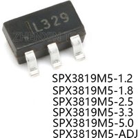 10PCS SPX3819M5-1.2 SPX3819M5-1.8 SPX3819M5-2.5 SPX3819M5-3.0 SPX3819M5-3.3 SPX3819M5-5.0 SPX3819M5-L/TR SOT23 SPX3819 SPX3819M5