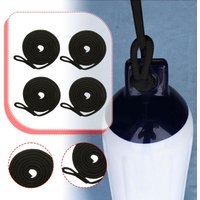 4 Pieces Boat Bumpers Fenders Fishing Boat Accessories Docking Marine Dock Protectors Yacht Row Boats Mooring Rope Bumper Lines