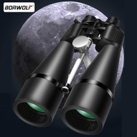 BORWOLF Binoculars 25-75X80 HD Military Telescope for Bird watching Hiking Hunting Sport Watching The Moon