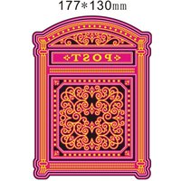 DIY Post Box New 2026 Metal Cutting Dies Scrapbooking Paper Making Craft Card Craft No Stamp Christmas