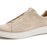 Men's Low-Top Slip-On Loafers Casual Shoes Retro Suede Skateboarding Sports Leisure Footwear Large Sizes Korean Trend