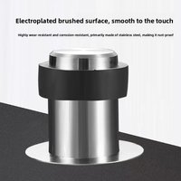 Rubber Stainless Steel Doorstop/Home Furniture Door Hardware Fitting Accessory Tool Component Part Equipment Kit Set Part New