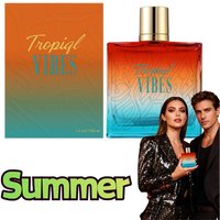 100ml Tropical Vibes Perfume Long-Lasting Refreshing Scent For Daily Wear Eau De Parfum For Beach & Vacation Vibes Perfume