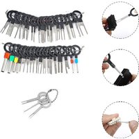 41PCS Car Terminal Removal Maintenance Tool Set Pin Extraction Tool Connector Puller for Car Terminals Disassembly Hand Tools