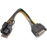 15pin SATA Power to 8Pin 6+2 Cable Splitter Graphics Card Power Line Video Card Converter Wire Adapter GPU 6PIN+2PIN Extend Cord