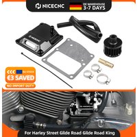 2017-2024 Für Harley Road Glide FLTRX Belüftete Getriebe-Abdeckung Street Glide FLHX 2017-2024 Road King FLHR 2017-2022 Low Rider ST FXLRST 117 Street Bob FXBB 107 FXBBS 114 Fat Boy FLFB 107