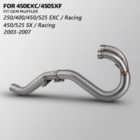 450EXC Auspuffkrümmerrohr für 250/400/450/525 EXC / Racing 450/525 SX / Racing 2003-2007 Motorrad-Auspuffkrümmer passend für OEM