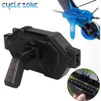 Bicycle Chain Cleaner Strong Magnetic Cycling Chains Scrubber Cleaner Bike Cleaning Brush Box Chain Cleaning Maintenance Tool