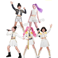Movie KPop Demon Hunters Anime Rumi Zoey Mira Cosplay Costume Jacket Shorts Skirt Pants Halloween Costume kids stage costume
