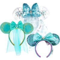 Frozen Elsa Mickey Mouse Ear Headband Princess Seris Wedding Bow Hair Hoops for Party Valentine Day Gift Holiday Hair Accessorie