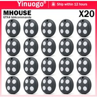 New Mhouse GTX4 TX3 TX4 GTX4C 433.92MHz Garage / Gate Remote Control Compatible With MOOVO MT4 MT4V MT4G Gate Remote Control