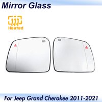 Left or Right Heated Blind spot Rearview Wing Side Mirror Glass for Jeep Grand Cherokee For Dodge Durango 2011-2021