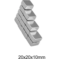 20x20x10 mm Search Quadrate Magnet 20mm*20mm Stong Magnets 20x20x10mm Powerful Neodymium Magnetic 20*20*10