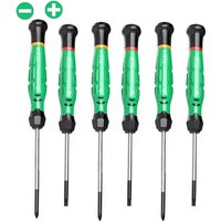 1pc Mini Slotted Screwdriver SL1.0-4.0 with Magnetism S2 Alloy Steel Phillips Screwdrivers Torx Precise Screwdriver T5-T20 Tools