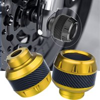 AliExpress AutoJUSHIDAHAO Aluminum Universal Motorcycles Falling Protector Front Sliders For Pit Bike Accessories Force 125 50cc Dl250