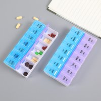 7 Days a Week Pill Organizer Morning and Night Pill Holder Storage Box Splitter Travel Medicine Organizer Portable Medicine