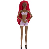Newest 12 Inch Super Model Kids Toys Joint Movable Black Female African Woman Figure With Long Hair Fast Shipping Things DIY Toy