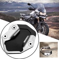 Fits for Triumph Tiger 800 ABS Tiger800 XC XCA XR XRT XRX 2010-2017 Motorcycle Side Stand Base Extension Plate Enlarge Widener