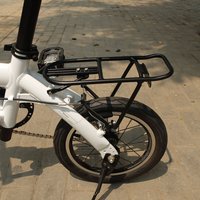14 Inch Aluminum Alloy Bicycle Rear Rack Dahon BYA412 Luggage Rack K3 Rack Fengxing Tail Rack Multi-bike Front Rack