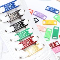 Luminous AF1 Laces Buckle Fashion Shoe Charms Quality Metal Shoelaces Decorations Chapa Air Force one Sneaker Shoes Accessories