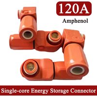 Amphenol 120A New Energy Storage Quick Connect Single Core Terminal Adapter Waterproof 120A Plug and Socket Connector Adapter