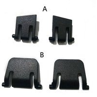 2PCS Keyboard Tilt Leg Foot Stand Feet Mount Holder Set Replacement for Corsair K66 K68 K55 K65 K70 K63 K95 K70 for LUX