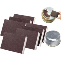 5/10pcs Nano Sponge Magic Erasers Carborundum Removing Rust Cleaning Sponge Brush Kitchen Pot Dish Rust Removal Emery Clean Rub