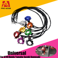Universal CNC Start Kill Switch Engine ON OFF Button For KTM HONDA YAMAHA YZF WRF EXC XCF CRF 230F 125-530 Motorcycle Dirt Bike
