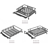 3 Size Metal Luggage Carrier Roof Rack for Axial SCX10 Traxxas TRX4 RC4WD D90 Tamiya CC01 1/10 RC Crawler Car Upgrade Parts