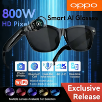 OPPO AI Smart Glasses AI Translation 8MP HD Camera 4K Shooting Image Bluetooth Call Recording Music Smart Sunglasses 2026 New