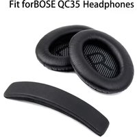 Replacement Ear Pads Earpads Headband For Bose QuietComfort QC 2 15 25 35 Headset Ear Cushion QC35 QC2 QC15 QC25 Accessory