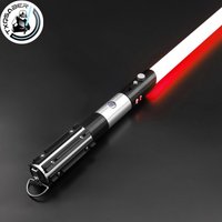TXQSABER Darth Vader Lightsaber Neopixel Smooth Swing Heavy Dueling Laser Sword Metal Handle PC Blade Cosplay Toys Gifts